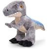 Keel Toys KEELECO SE1483 - Peluche 100% riciclato, giocattolo ecologico per bambini, dinosauro cicloraptor 38 cm