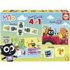 Educa - Superpack Milo, giochi da tavolo per bambini come Domino, Identic e 2 puzzle da 25 e 50 pezzi, molteplici possibilità di gioco per giocare da solo o accompagnato, da 3 anni (19684)