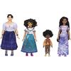 Disney Encanto Set Regalo Deluxe con 4 Fashion Doll della Famiglia Madrigal! Comprende Mirabel, Isabela; Luisa e Antonio, Proprio Come nel Film! Perfetto Come Regalo, dai 3 Anni in su.
