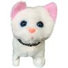 Shenrongtong Robot Cat 2025, robot gatto realistico, peluche di gattino, giocattolo da cucciolo robotico interattivo con camminata realistica, abbaiare, giocattolo robotico per bambini per bambini