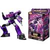 BLOKEES Transformers Shockwave 18 - Set modello per bambini dai 12 anni in su, robot da 12,5 cm con funzione luminosa, 20 elementi mobili, sistema a incastro senza colla, accessori e supporto, modello