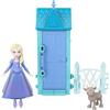 Mattel Disney Frozen - Sorpresa al Villaggio di Arendelle, set con mini bambola Arendelle e 5 sorprese incluse tra cui personaggio amico e accessori, giocattolo per bambini, 3+ anni, JFG24