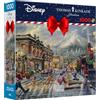 Ceaco - Thomas Kinkade - Disney - Holiday - Candy Cane Express - Puzzle da 1000 pezzi