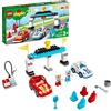 LEGO DUPLO Town Race Cars 10947 Cool Car-Race Building Toy; Imaginative, Developmental Playset for Toddlers and Kids; New 2021 (44 Pieces)