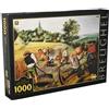D-Toys- Puzzle 1000 Pcs, 66947 BR 02, tinta unita