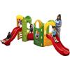 Little Tikes Parco giochi regolabile 8-in-1 - Set da gioco all'aperto (2 scatole) - Incoraggia il gioco attivo - Giochi e avventura in giardino - Per bambini dai 2 anni in su - Naturale