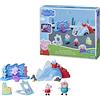 Peppa Pig Hasbro Peppa all'acquario, Playset Giocattolo per età Prescolare, Include 4 Action Figure e 8 Accessori, dai 3 Anni in su