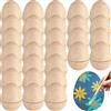 BeapTcely 18 uova di carta di Pasqua fai da te, forniture pasquali, uova di carta vuote per artigianato, decorazione, riempibili, dipingi le tue uova per feste di Pasqua, ornamenti per bambini, caccia alle uova