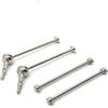 KLAPR Metallo Aggiornamento Anteriore e Posteriore Alberi di Trasmissione per WLtoys 144010 144001 144002 124016 124017 124018 124019 Ricambi Auto RC
