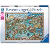 Ravensburger - Puzzle Il mistero di Atlantide, 1000 Pezzi, Idea regalo, per Lei o Lui, Puzzle Adulti