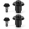 INJORA Set di Ingranaggi Albero in Acciaio Legato 12/24T per Aggiornamento 1/24 RC Crawler FMS FCX24 FCX18，2pcs
