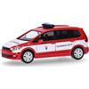 Herpa modello di auto VW Touran Feuerwehr Nürnberg, in scala 1:87, pezzo da collezione, modello tedesco, statuetta plastica