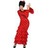 ATOSA 28597 - Flamenco, rosso, costume da donna