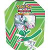 Pokémon- Gallade V Tin (1 Carta stagnola e 4 Buste di espansione), Colore Argento, 699-17252