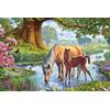 Schmidt 56161 Puzzle Cavalli al Ruscello 150 Pezzi