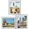 Prophila Collection Bosnia - Serbo Repubblica. 36-38 (Completa Edizione) MNH ** MNH 1994 Monastero (Francobolli per i Collezionisti) Cristianesimo