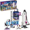 LEGO Razzo Shuttle dell'Accademia Spaziale di Friends Olivia 41713, Giocattolo dello Space Shuttle della NASA per Bambini, Fai Finta di Giocare all'Accademia Spaziale con Mini Figure di Astronauti, Re