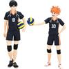 Jiumaocleu 2 statuette di Haikyuu Tobio Kageyama e Hinata Shoyo, statuetta giapponese di pallavolo anime, scultura modellino da tavolo, decorazione fatta a mano da collezione