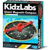 4M 403438 Kidzlabs Giant Magnetic Compass, Multicolour