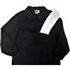 siggi GREMBIULE SCUOLA ELEMENTARE BIMBO E COLLETTO BIANCO (Nero, 6ANNI-116CM)