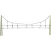SOMMERFELDT 130 H0 - Supporto trasversale completo di pali da 250 mm, kit (1 pezzo)