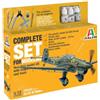 Italeri 72010 Complete Set For Modeling: Junker Ju-87B Stuka, scala 1:72, Plastic Model Kit/Modello in plastica da montare completo di tutti gli accessori