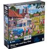 The House of Puzzles Stop Me and Buy One Jigsaw - Puzzle da 1000 pezzi per adulti, illustrati artisti, paesaggio scenico, regali puzzle deluxe