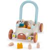 Ecoiffier- BB Abrick Baby Walker, Primi Passi con Cubi Colorati, Carrellino Spingi e Gioca per Bambini da 12 Mesi, 7900007950