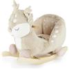 BIECO Peluche Cervo a Dondolo per Bambini, 60 cm
