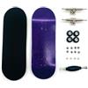 CTRLZS Tavola da Skateboard per, Larghezza 32 Mm, Professionale, in Acero, per Punta delle, Doppio Rocker, Mini Skateboard Viola
