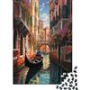 HLXZMCVBT Venice Water City Puzzles, Puzzle 1000 Pezzi,Puzzle Per Adulti, Collezione Challenge, Puzzle Impossibili, Puzzle Stampa Di Alta Qualità 1000pcs (75x50cm)