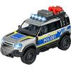 Majorette 213712000 Grand Series City Land Rover Police pressofuso, taglia unica
