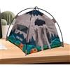 Djowyh Tenda Casa Delle Bambole - Mobili In Miniatura Giocattoli Decorazione Camera,Giocattolo Tenda da Gioco per Bambole Femminili | Per Bambine Hobby Sala Giochi Scrivania Scaffale Display