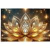 Generic Puzzle da 1000 pezzi per meditazione zen con sette chakra sacro loto puzzle per adulti in legno per adulti regali decorazione per la casa
