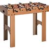 HOMCOM Calcio Balilla Professionale per Bambini e Adulti con Aste in Legno MDF 92x46x78cm