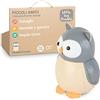 Little Big Friends Tiny Friends | Sonaglio neonato morbido | Sonaglino portatile per passeggino e seggiolino | Facile da pulire | Ideale per passeggino, seggiolino, borsa cambio | Colette la Civetta