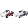 Disney Pixar Cars Kay Pillar-DuRev e Mae Pillar-DuRev Diecast 2 Pack Cars