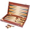 SQUARE GAME Square - Backgammon Exclusive - 48 cm - Mogano - Intarsio