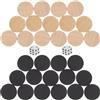 ifundom Pedine in Legno Per Backgammon E Scacchi 30 Pezzi Accessori Per Giochi Da Tavolo Leggeri E Compatti Per Sostituzione E Apprendimento Del Gioco