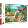 Trefl, Puzzle, Mattinata in campagna, 500 Elementi, Qualità Premium, per adulti e Bambini dai 10 anni