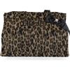 LIU JO Shopping bag grande con logo Brown Animalier