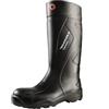 Dunlop Purofort+ Full Safety - Stivali di sicurezza per donna e uomo - Stivali da lavoro impermeabili con puntale in acciaio - Leggeri e resistenti ai prodotti chimici - Antiscivolo - Nero - Taglie 47