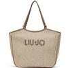 Liu Jo borsa a tracolla borsa shopper Ferielle Tote Naturale beige