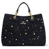 Braccialini Borsa a Mano Donna Beth Strass Firmata Nylon con Strass