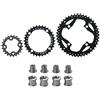 SHYSBV Set di 22/32/44t 104/64BCD, per bici da corsa 9/10/11 marce
