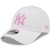 New Era York Yankees MLB League Essential White Rose 9Forty Adjustable Kids cap - Youth