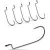 Storfisk fishing & more Drop Shot Offset - Ami da pesca per esche artificiali da spinning, colore canna fumaria, misura 2/0