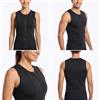 doorslay Muta da uomo, senza maniche, 2 mm, in neoprene, termica, per sport acquatici, kayak, nuoto, surf, snorkeling, immersioni, con cerniera (XXL)