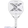 Nox Agustin Tapia AT10 Genius Attack 12K Alum 2025 - Racchetta da padel, colore: bianco