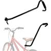 PORFOYO - Maniglione di spinta per bicicletta, barra di spinta da 70 cm per bicicletta per bambini, ausilio ergonomico universale per bicicletta per bambini, pratico e stabile maniglione di